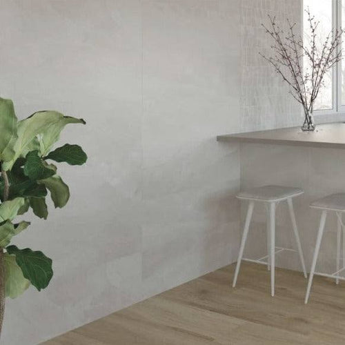Sandstone White Slimrect | Tile Stack