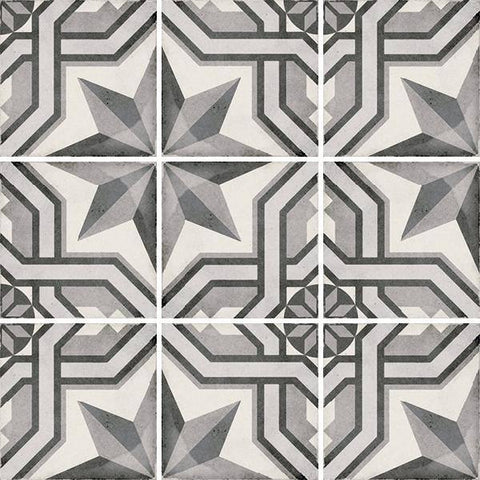 Art Nouveau Cinema Grey | Tile Stack