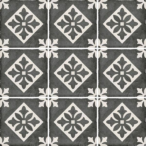 Art Nouveau Padua Black | Tile Stack